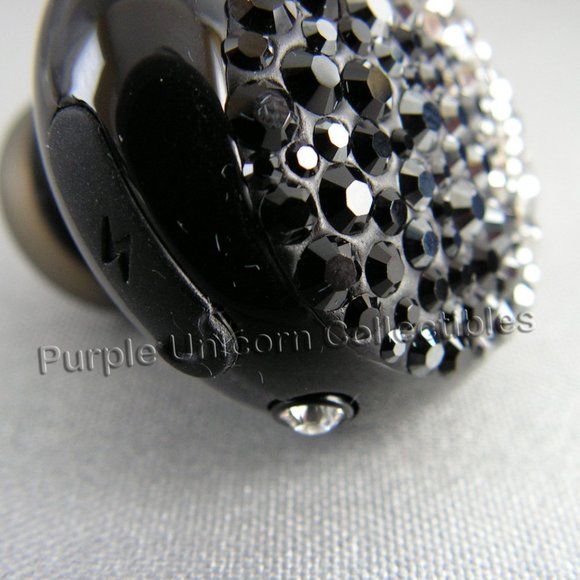 Swarovski Philips Active Crystals Breeze Bluetooth Headset ~ Black - Picture 2 of 5